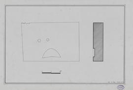Neak Ta Veang - dépôt de fondation (Coupe, Plan).