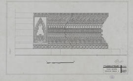 Phnom Bakheng - 1e enc., ter. sup.: modénature (Élévation).