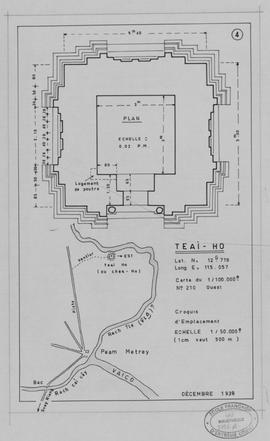 Teai-ho - tour centrale (Plan).