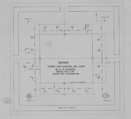 Bakong - 3e enc.: implantation des tours (Plan).