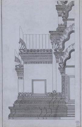 Thommanon - G I/O, demi-face (Élévation).