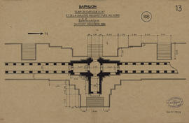 Baphuon - 2e enc., G II/E et gal. E (Plan).