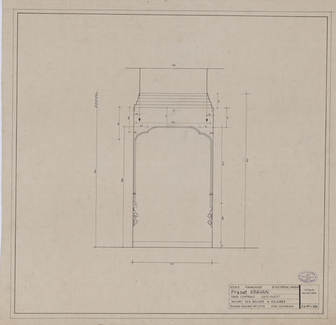 Original Document numérisé not accessible