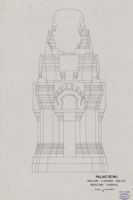 Palais Royal - G I/SE: réduction d'éd. (Élévation).