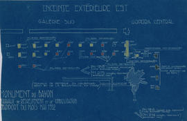 Bayon - 3e enc., gal. SE (Plan).