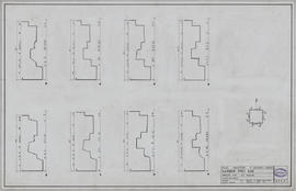 Sambor Prei Kuk - groupe S, mandapa: socle? (Coupe).