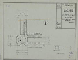 Baphuon - 3e enc., angle SE, pavillon d'angle SE et gal.: graffiti (Plan).