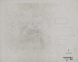 Bayon - 1e enc. et 2e enc.: plan des évacuations d'eau (Plan).