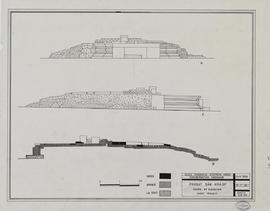 Prasat Sâk Krâop - coupe et élévation avant travaux (Coupe, Élévation).