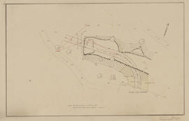 Baphuon - pyramide, ext. angle SE: projet de voie d'accès à créer (Plan).