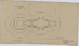 Pr. Khna Sen Kev - tour centrale (Plan).