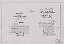 Thommanon - mandapa, angle SE (Détails).