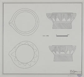 Baksei Chamkrong - Table à broyer circulaire.