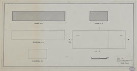 inconnu - Pierre rectangulaire (Coupe, Élévation, Plan).