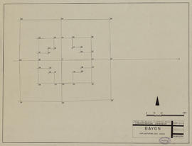 Bayon - implantation des axes (Plan).