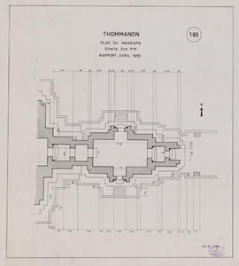 Thommanon - mandapa (Plan).