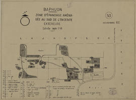 Baphuon - zone d'épandage S (Plan).