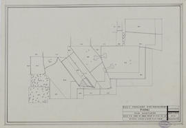 Pimay - 1e enc., tour centrale, angle NE, 2e assise: canal de la somasutra (Plan).