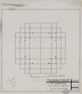 Vat Chumpouvean - Men élevé en mars 1970: 1e faux étage (Plan).