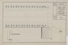 Angkor Thom, Porte Sud - chaussée ext. S: essai produits protecteurs (Plan).