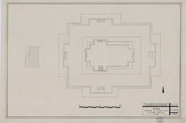 Takeo - baray oriental, digue O: ter. (Plan).