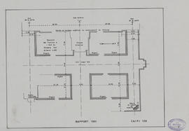 Khleang Sud - Fouille à l'Est du Khleang Sud (Plan).