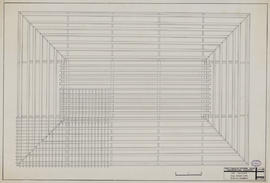 Angkor Vat - 4e enc., monastère N: charpente de la sala (Plan).