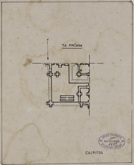 Ta Prohm - quadrant SO (Plan).