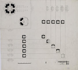 Phnom Bakheng - 1e enc., pyramide, quadrant SE (Plan).