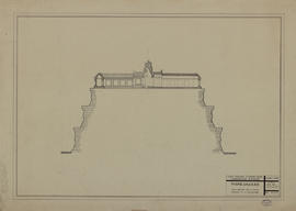 Phimeanakas - galerie O: face int., coupe NS (Coupe).