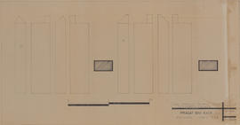 Pr. Bay Kaek Ouest - Porte E: piédroits (Plan).