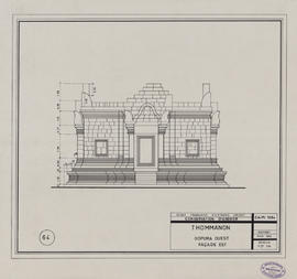 Thommanon - G I/O: face E (Élévation).