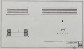 Pre Rup - 1e enc: socle axial (Coupe, Élévation).