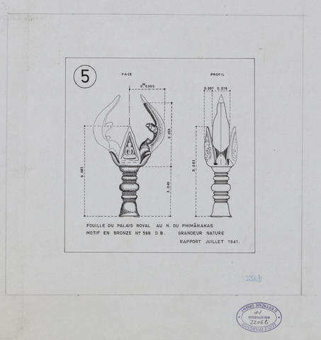 Original Document numérisé not accessible