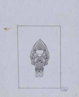 Indéterminé - naga balustrade (Élévation).