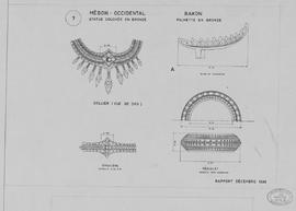 Mebon Occidental - détails statuaires: bracelets et colliers... (Détails).