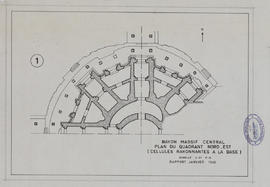 Bayon - massif central, quadrant NO: plan à la base (Plan).