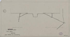 Baphuon - 3e enc., base, face O: drainage (Plan).