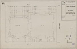 Pr. Kravanh - tour 2/S et tour 3/S: implantation des soubassements (Plan).