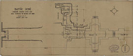 Bantay Samre - ext. 2e enc., chaussée d'accés E, ter. coté N (Plan).