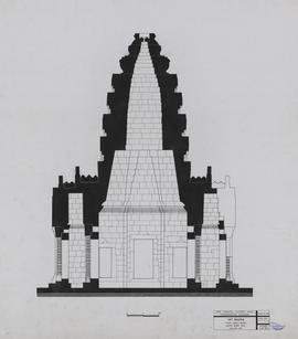 Banon - 1e enc., G I/E: coupe NS vue vers O (Coupe).