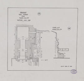 Pr. Prei Khmeng - tours (Coupe, Plan).